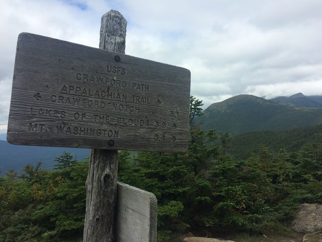 8/23 oldest Mt. hiking trail in US
